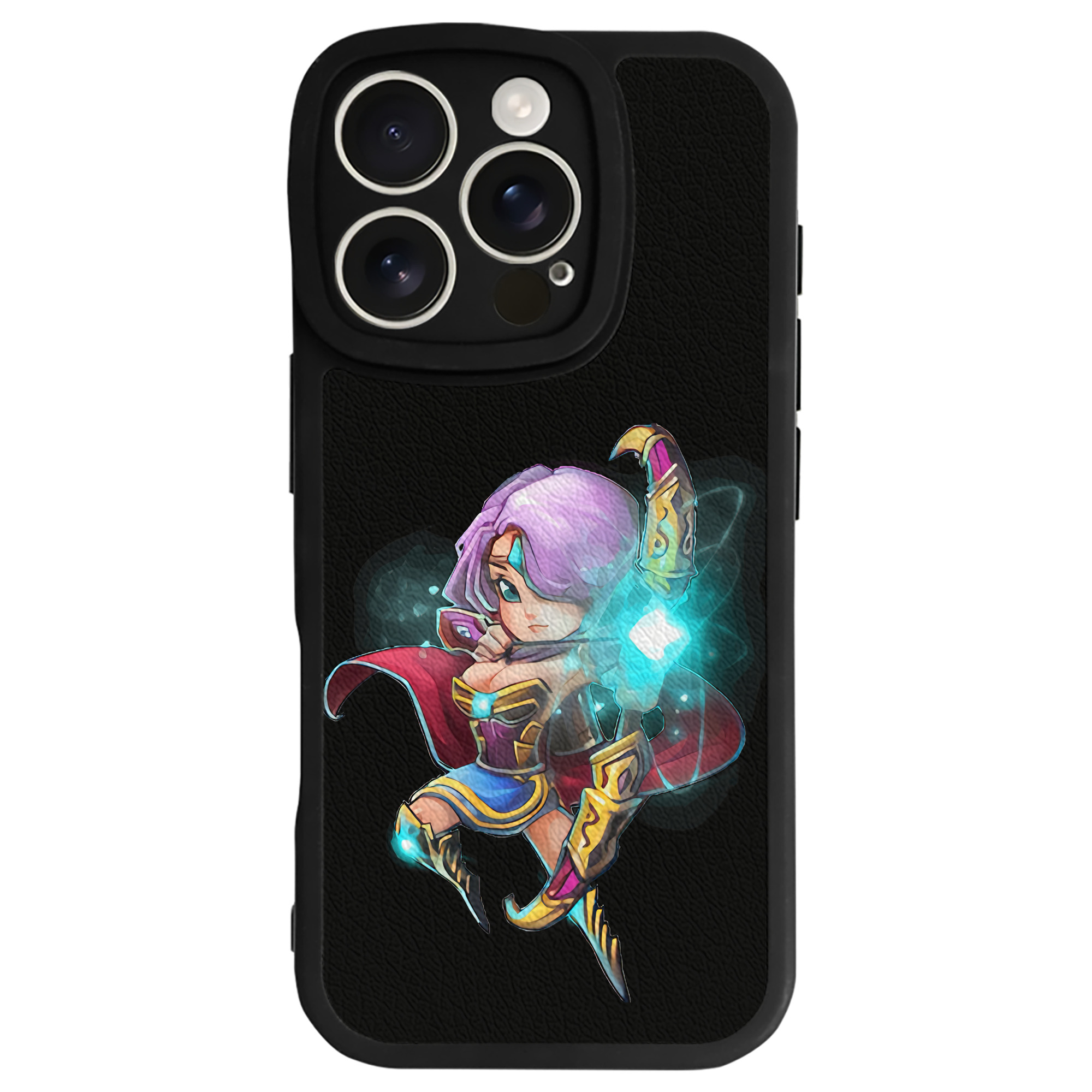 リーグ・オブ・レジェンド League of Legends LOL 【iPhone 16シリーズ対応】シリコンスマホケース（レザー調） 材質：シリコン
